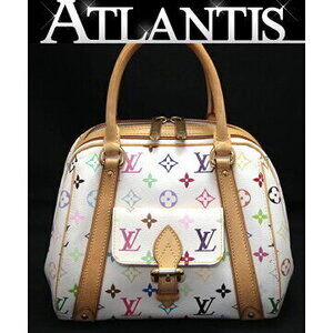 Louis Vuitton Priscilla Handbag Multicolor White
